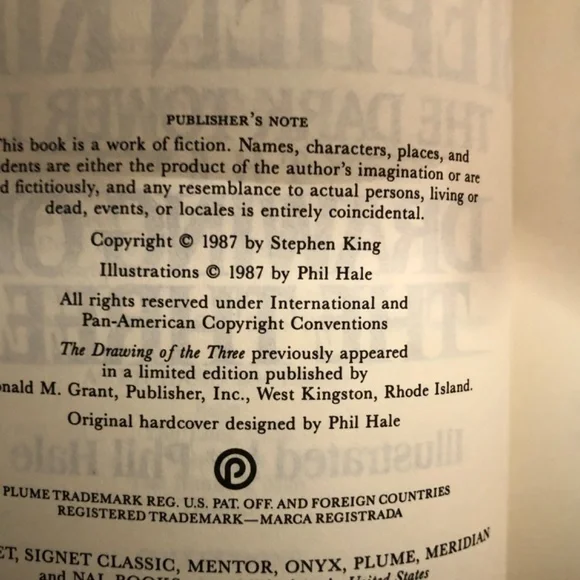The Drawing of the Three Stephen King 1st Edition - Picture 9 of 12